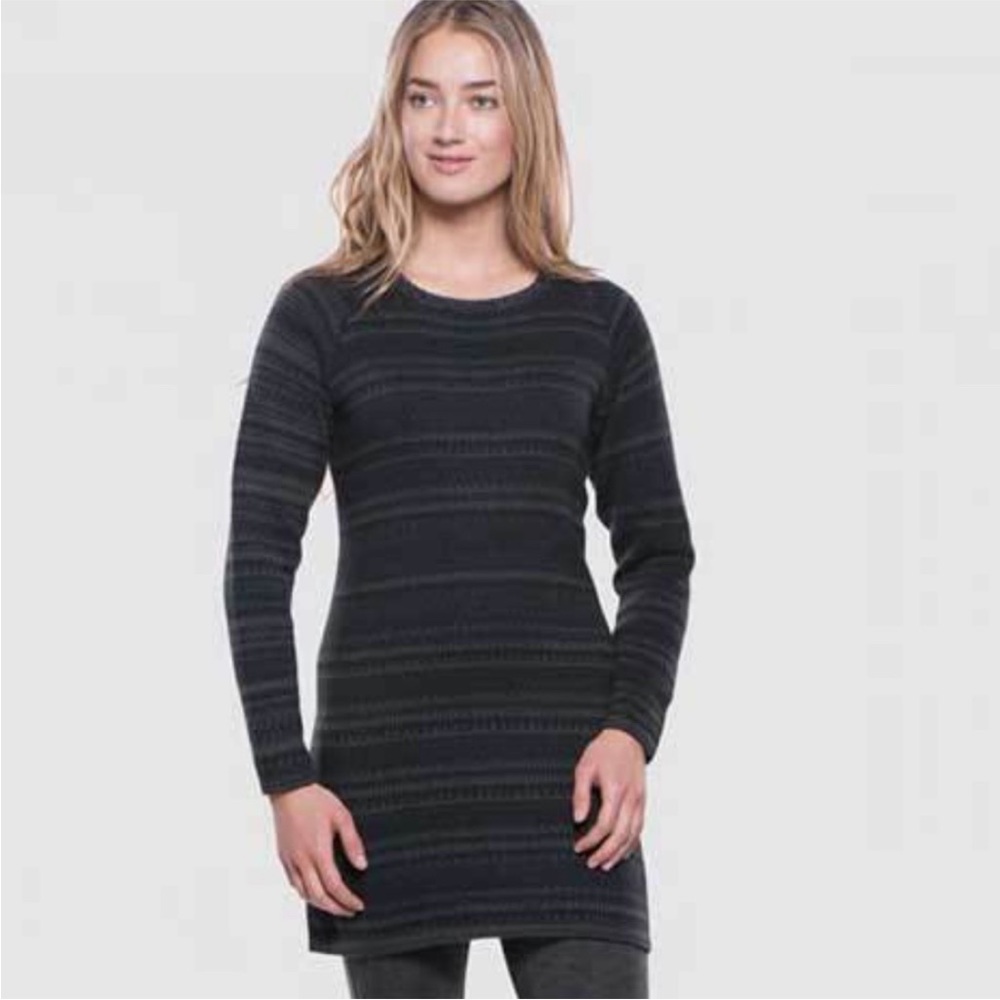 Kuhl Alessandra Sweater Dress Dark Green